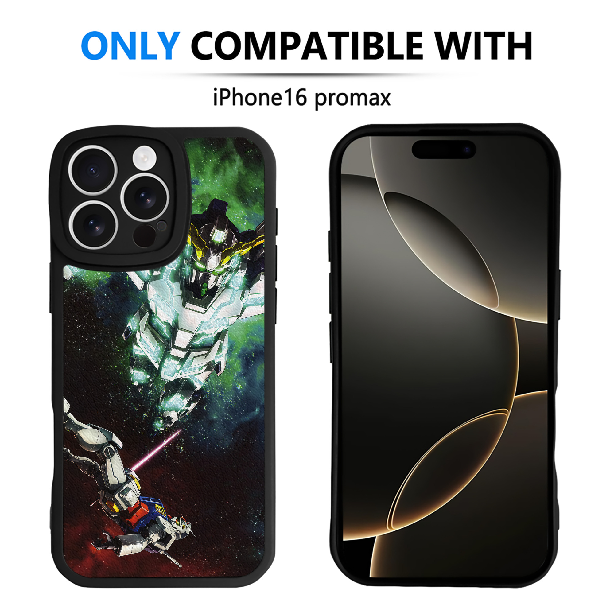 （画像用） 機動戦士ガンダム Mobile Suit Gundam 【iPhone 16シリーズ対応】シリコンスマホケース（レザー調） 材質：シリコン